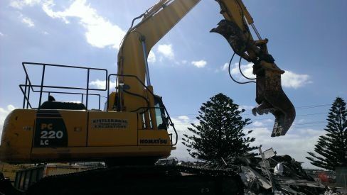 One of our excavating contractors in Hazelwood North