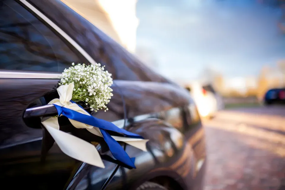 Black Wedding Car — Ceres, CA — Luxury Limousine
