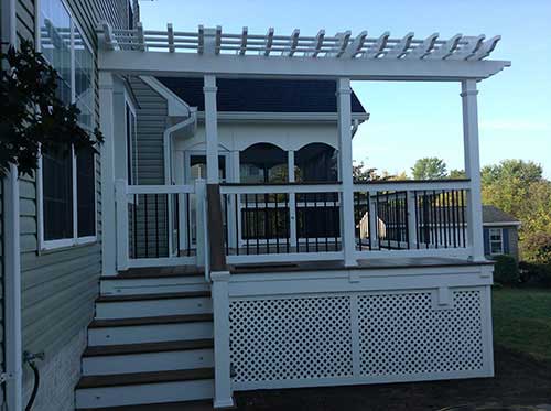 Conduit — Designed Decks C in Woodbridge, VA