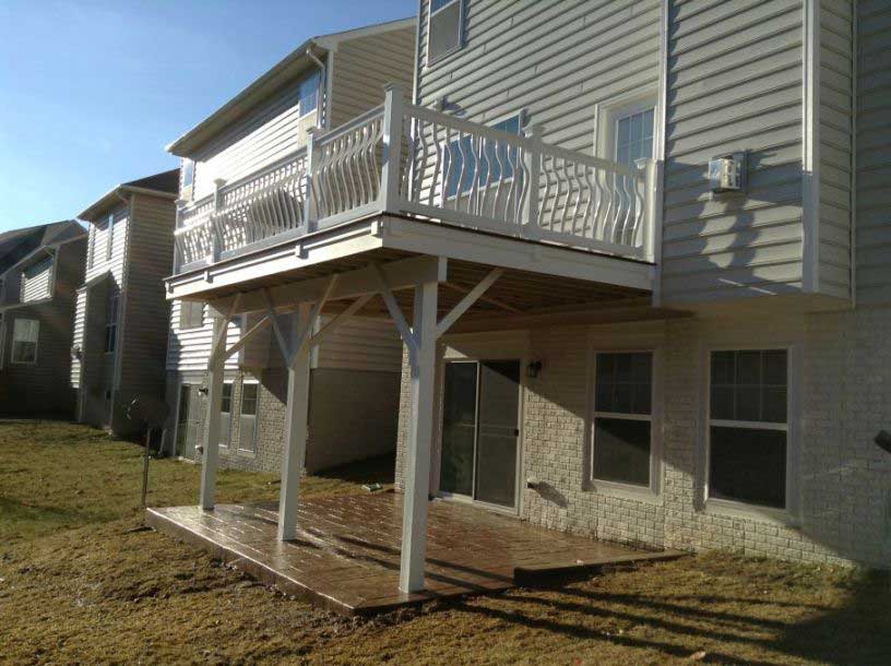 Tile Flooring — House deck A in Woodbridge, VA