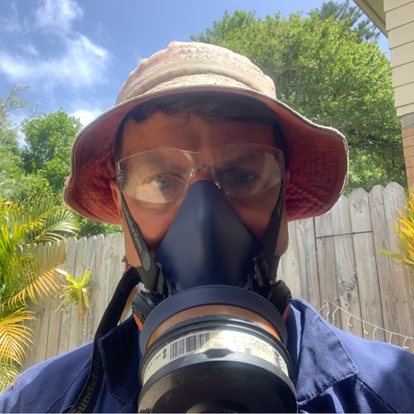 Insider water hose with termites — Pest Control Central Coast in Wyoming, NSW