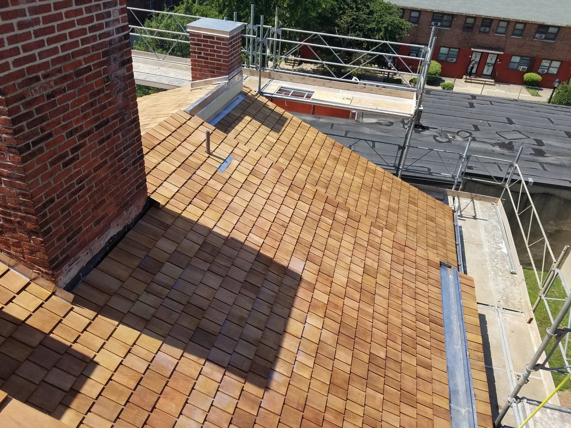 Repaired Roof — Philadelphia, PA — ACG Roofing & Sheet Metal