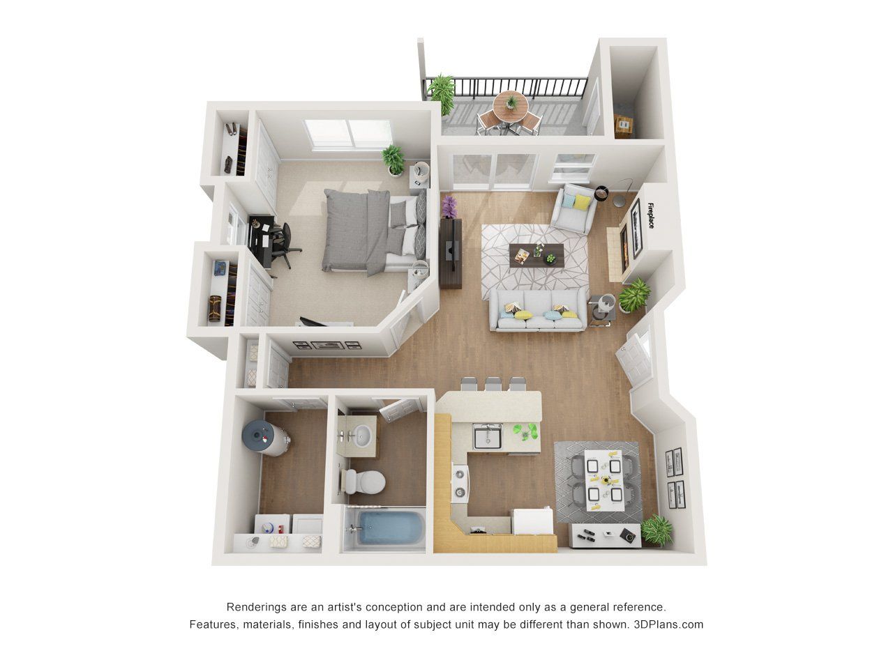 1 Bed | 1 Bath
