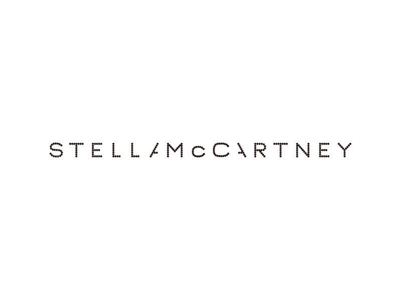 Stella McCartney logo in black thin sans-serif font.