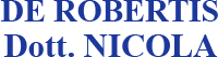 De Robertis Dott. Nicola - Odontoiatra - logo