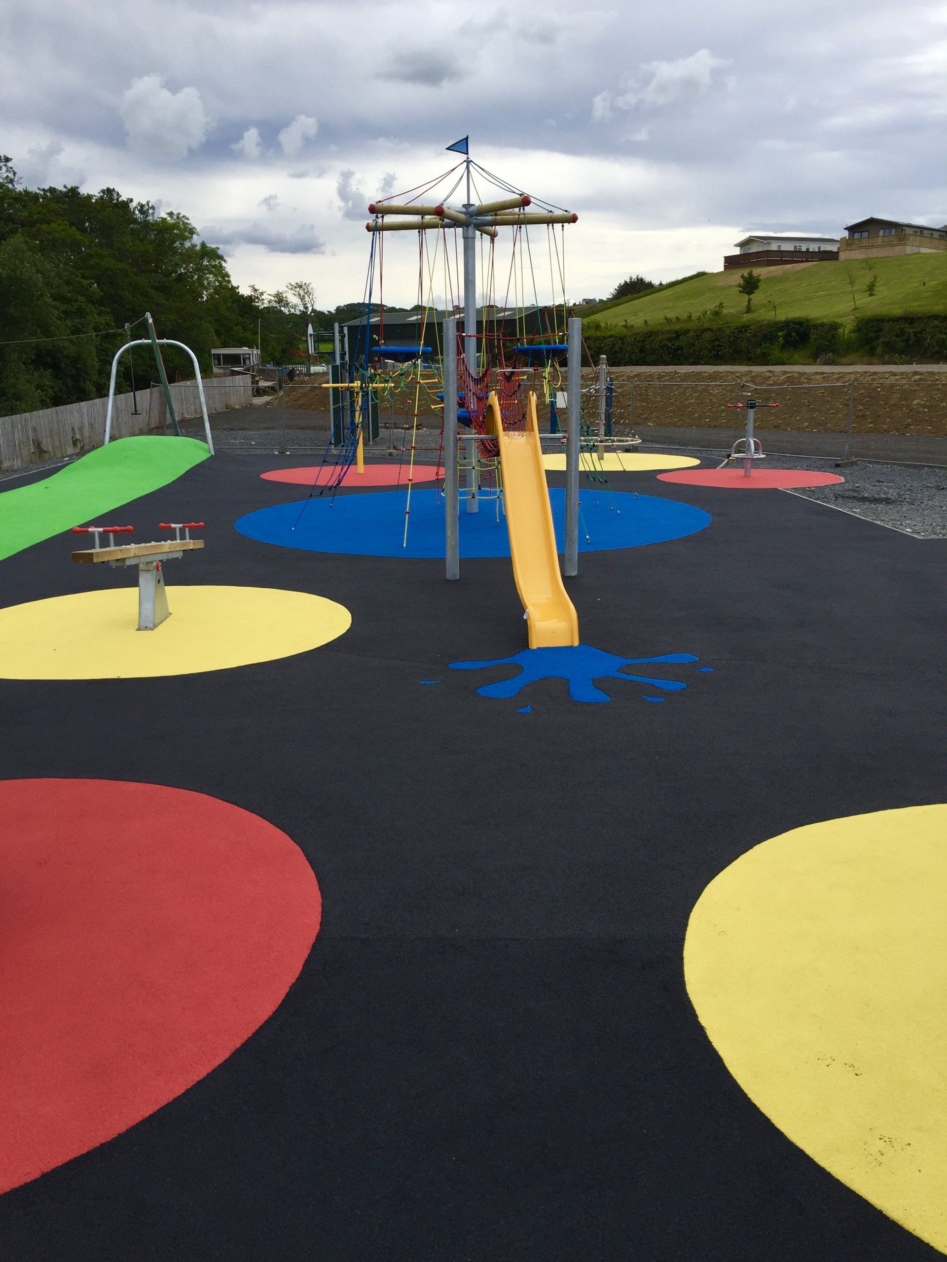 Wet Pour Rubber Surfacing