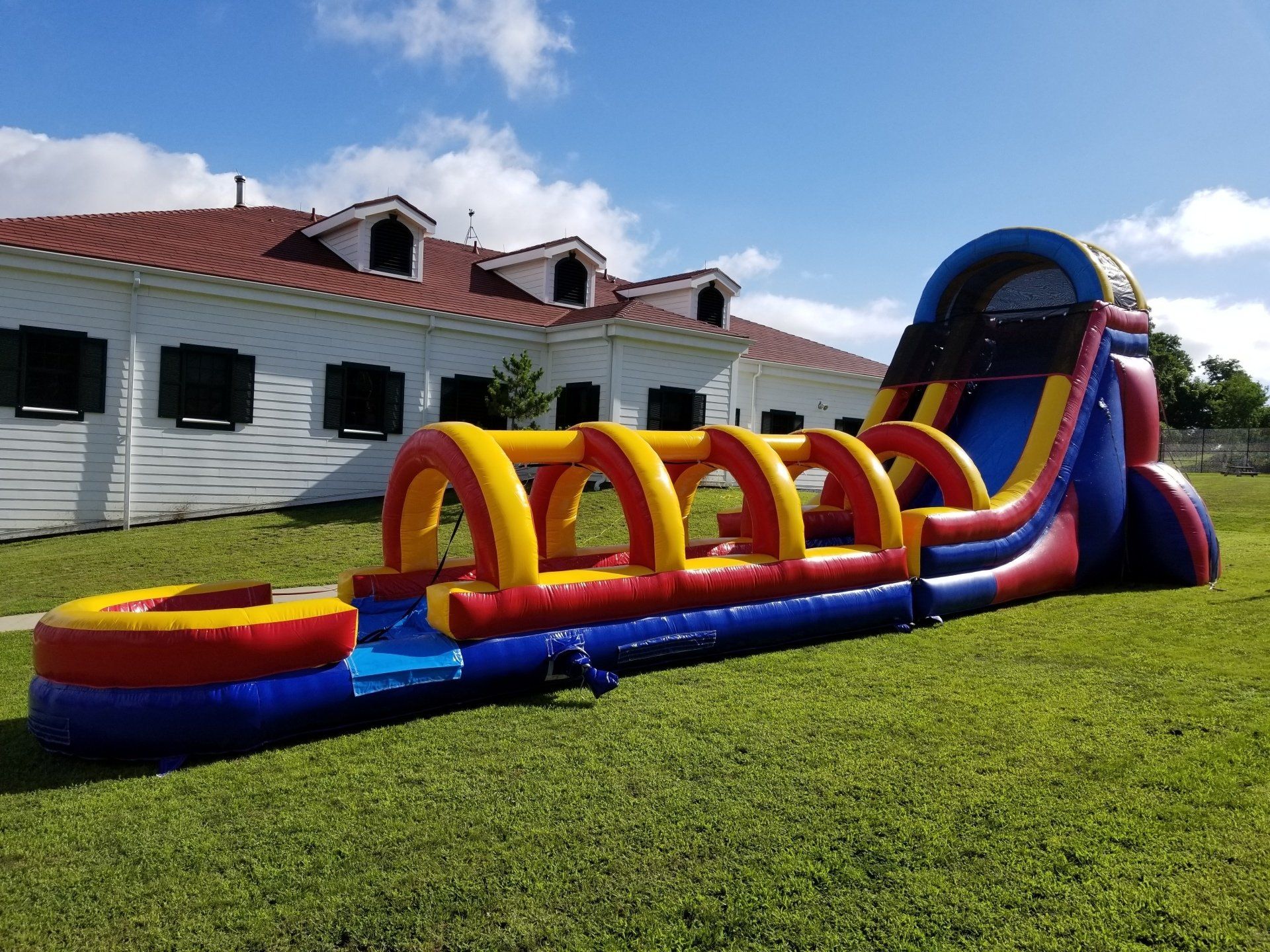 23' Tricolor Slide with Slip n' Slide