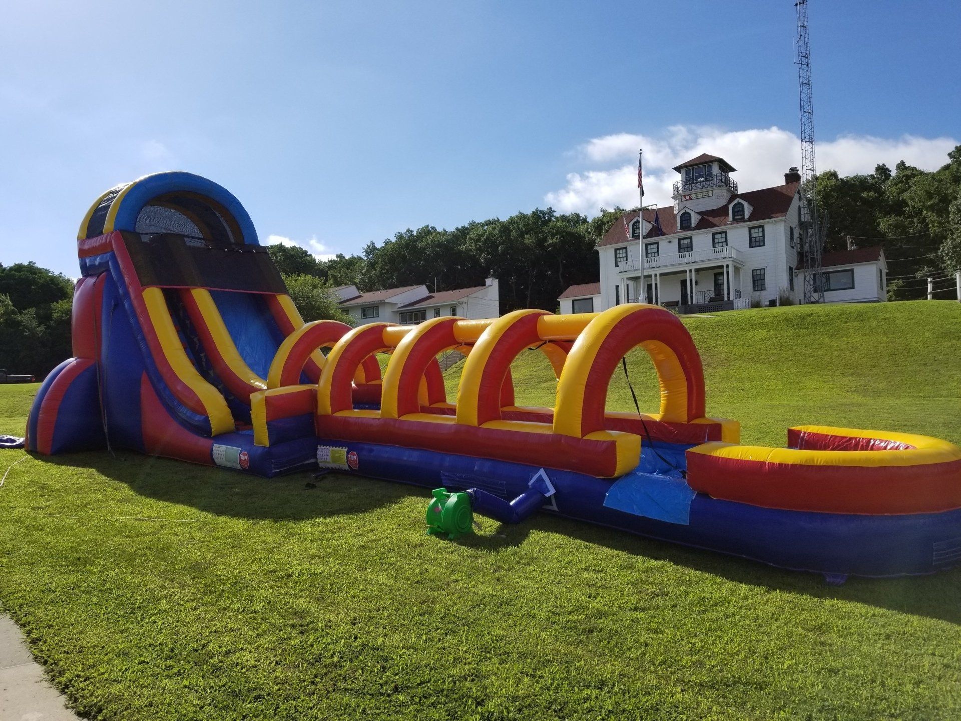 23' Tricolor Slide with Slip n' Slide