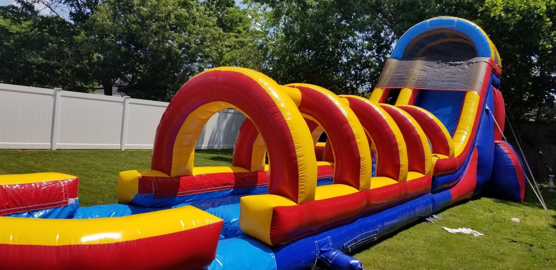 23' Tricolor Slide with Slip n' Slide