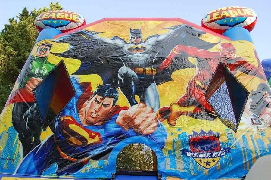 Justice League Bounce House