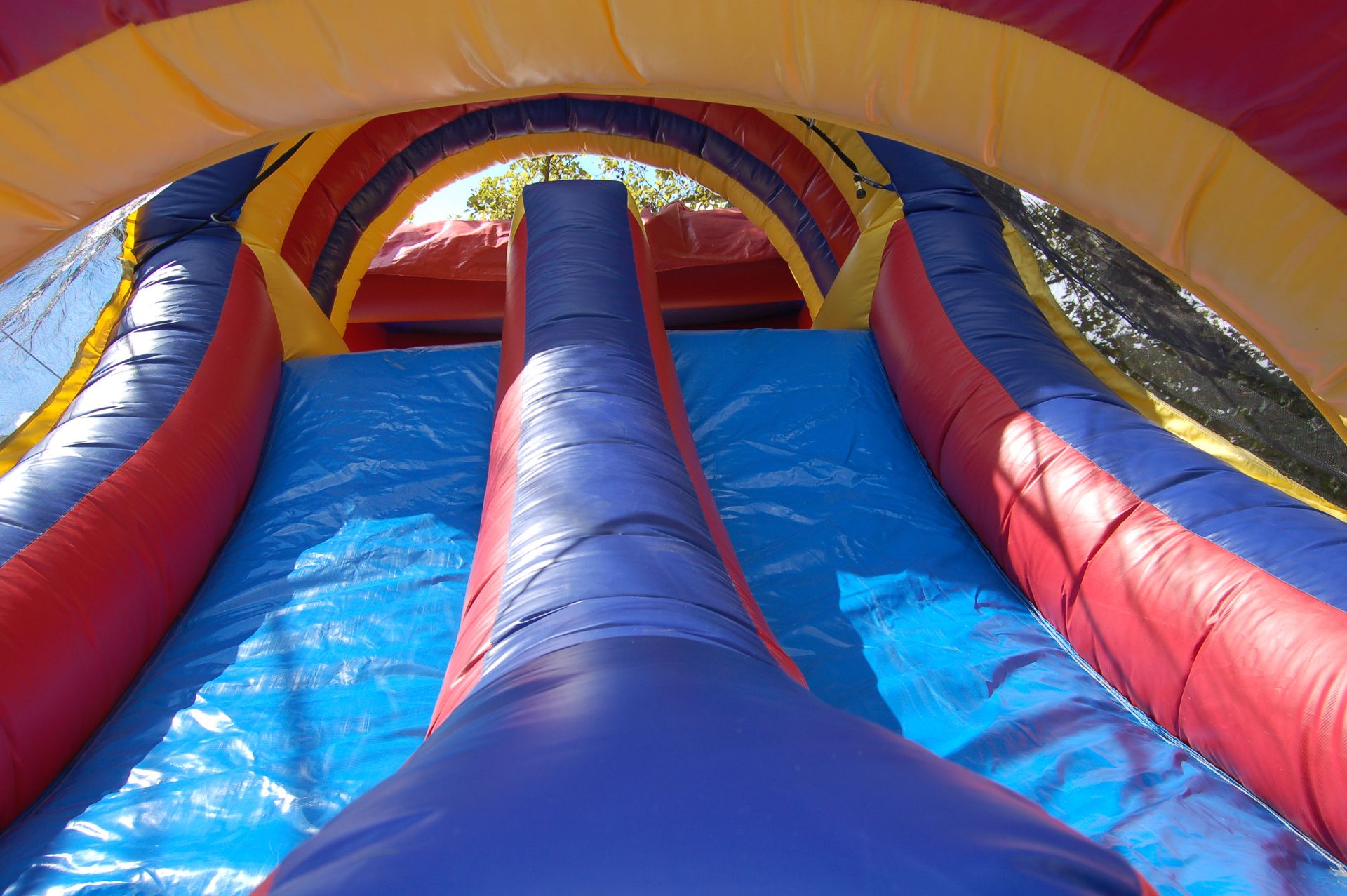 Bounce House Combo w/ double lane slide