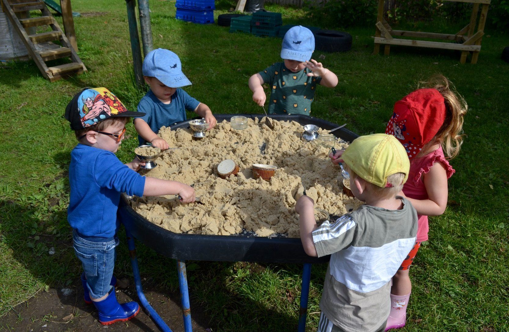 sand play