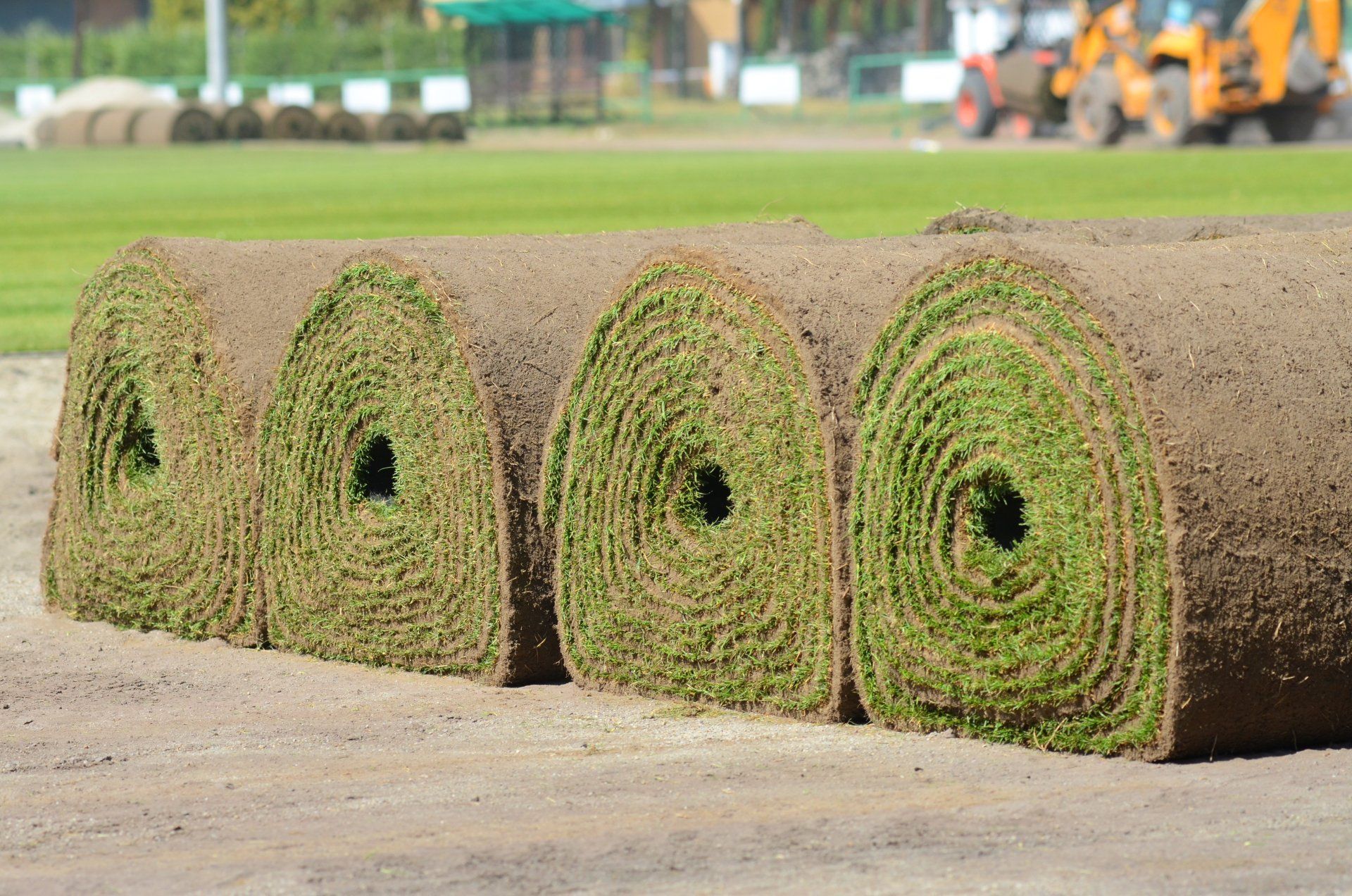 Big Roll of SOD to be Installed — Wilmington, NC — Turf Masters Sod Farms