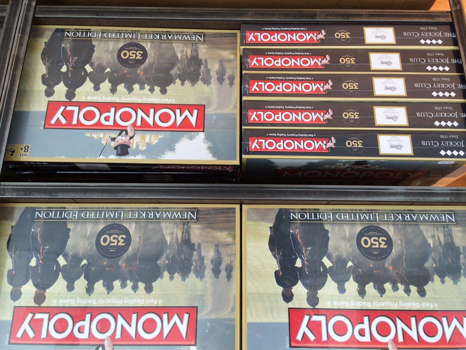 Monopoly on shelf
