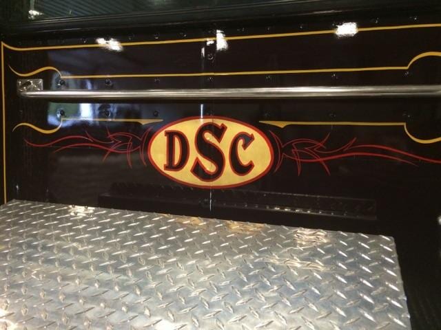Dumpster — Logo Sticker in Wilton, NH
