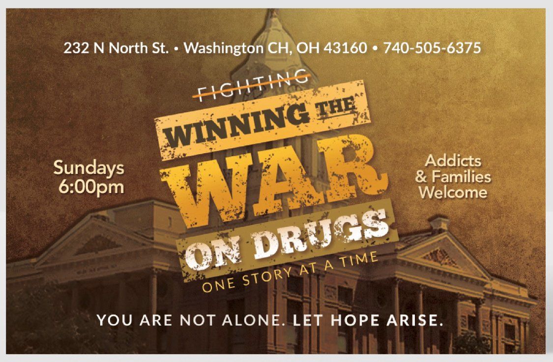 recovery ministry flyer