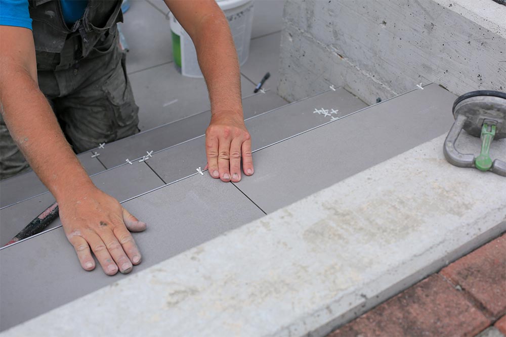 Hervey Bay Tiler Tiling Steps