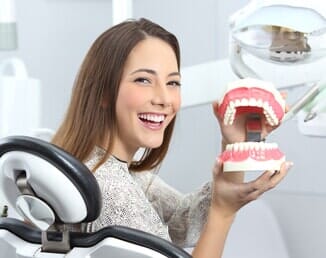 Girl Smiling — Dental Services in Oceanside, CA