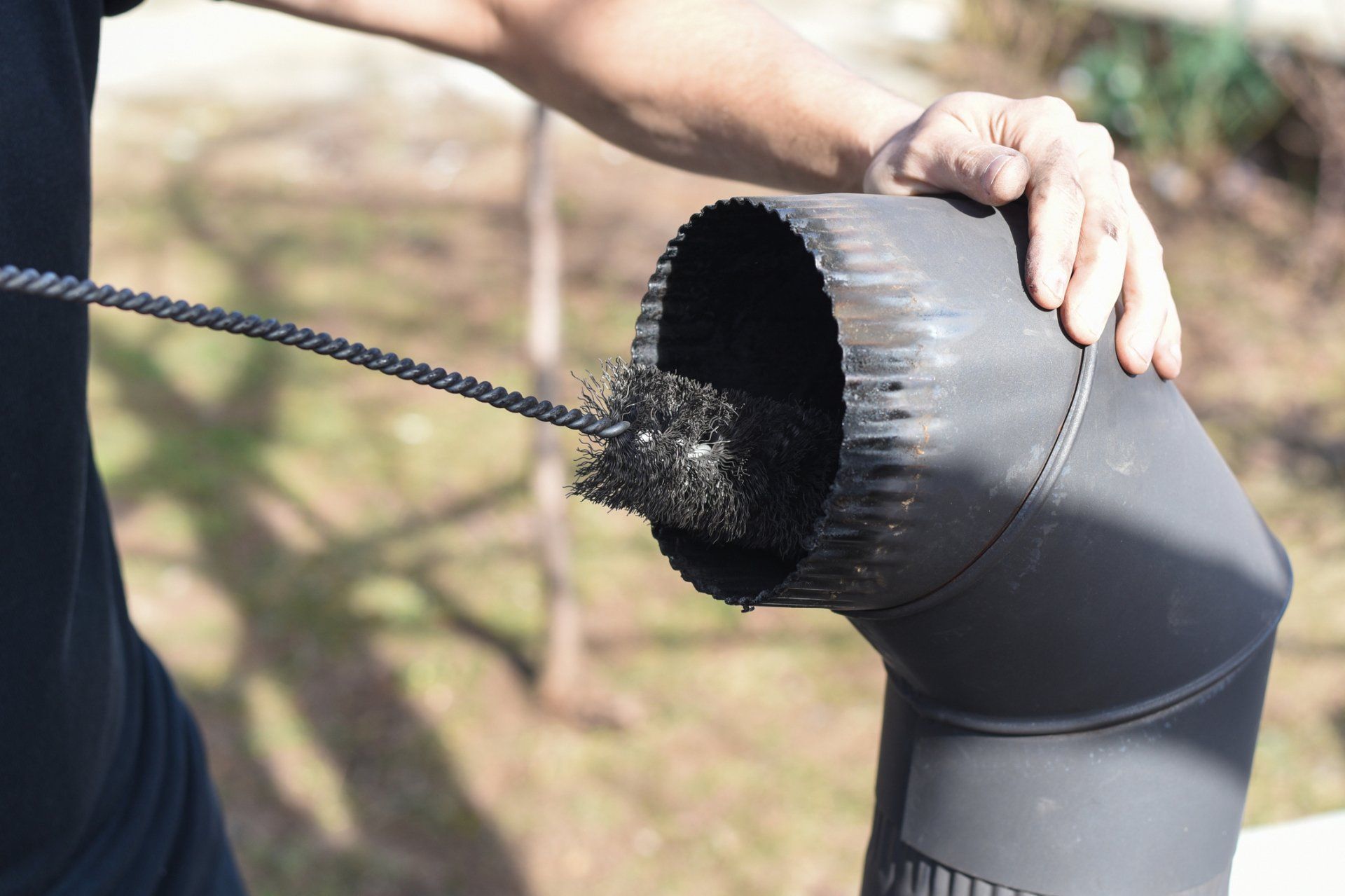 Cleaning & Repair — Cleaning a Wood Burning Stove in Madison, Wisconsin