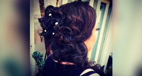 Gorgeous prom hair