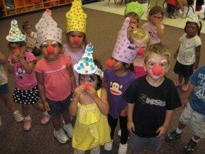 Children Clowning around — Children's Center in Lakewood,, CA Children Clowning around — Children's Center in Lakewood,, CA