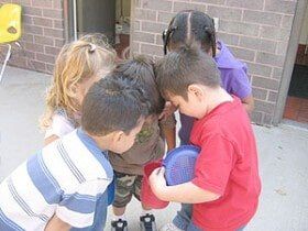 Making friends and sharing treasure — Children's Center in Lakewood,, CA Making friends and sharing treasure — Children's Center in Lakewood,, CA