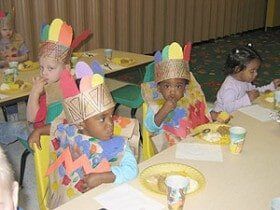 Thanksgiving feast — Children's Center in Lakewood,, CA Thanksgiving feast — Children's Center in Lakewood,, CA
