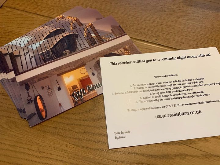 Gift vouchers are the perfect gift for loved ones