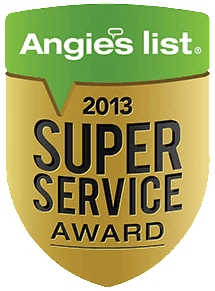 2012 Angies List Super Service Award