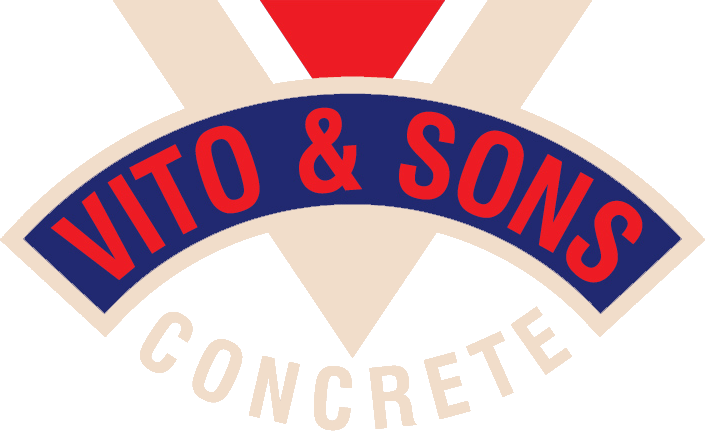 Vito & Sons Concrete Logo