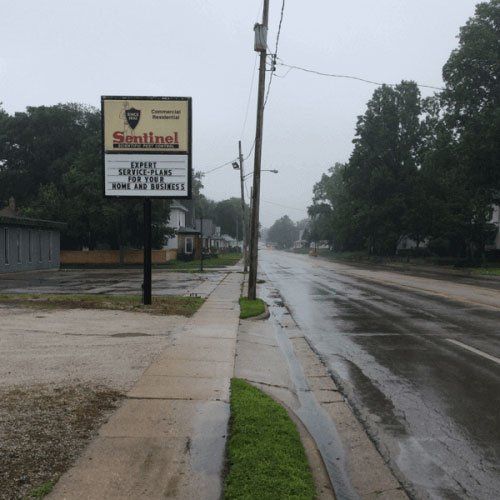 Sentinel Pest Control Sign - Pest Control Company in Decatur, IL