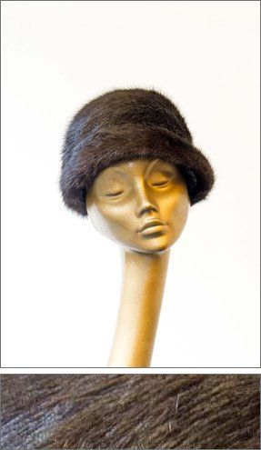 brown fur hat