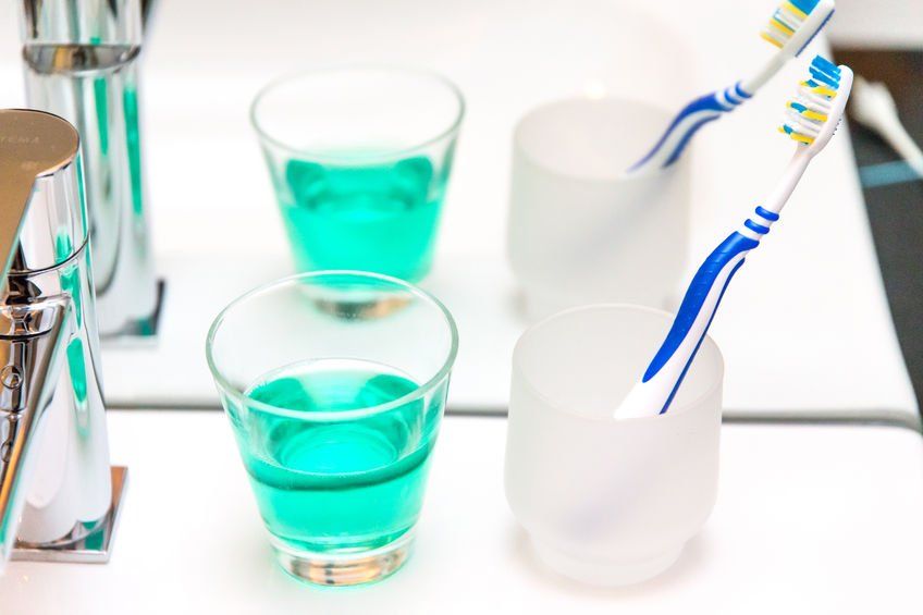 The Sequence For Using Mouthwash