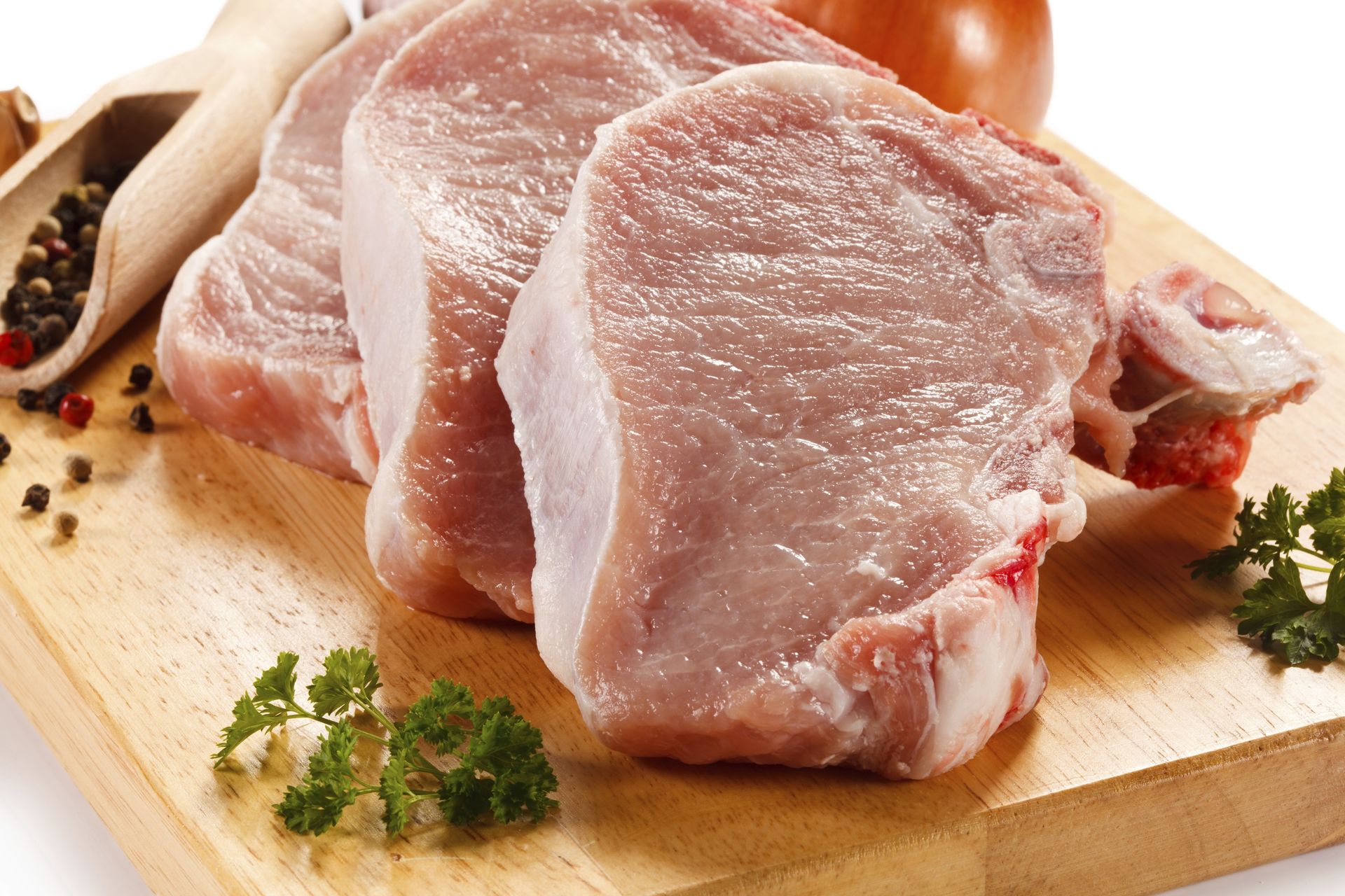 Fresh pork chop