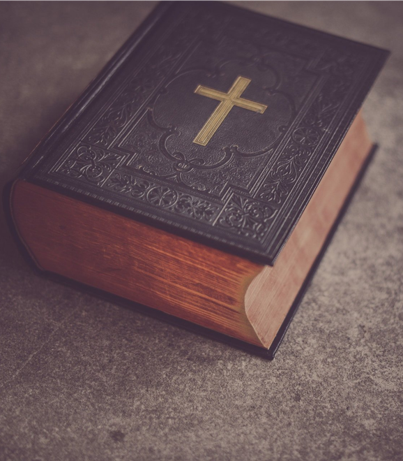 Holy Bible and Rosary