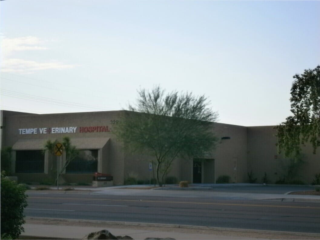 View Outside the Tempe Veterinary Hospital — Tempe Veterinary Hospital in Tempe AZ