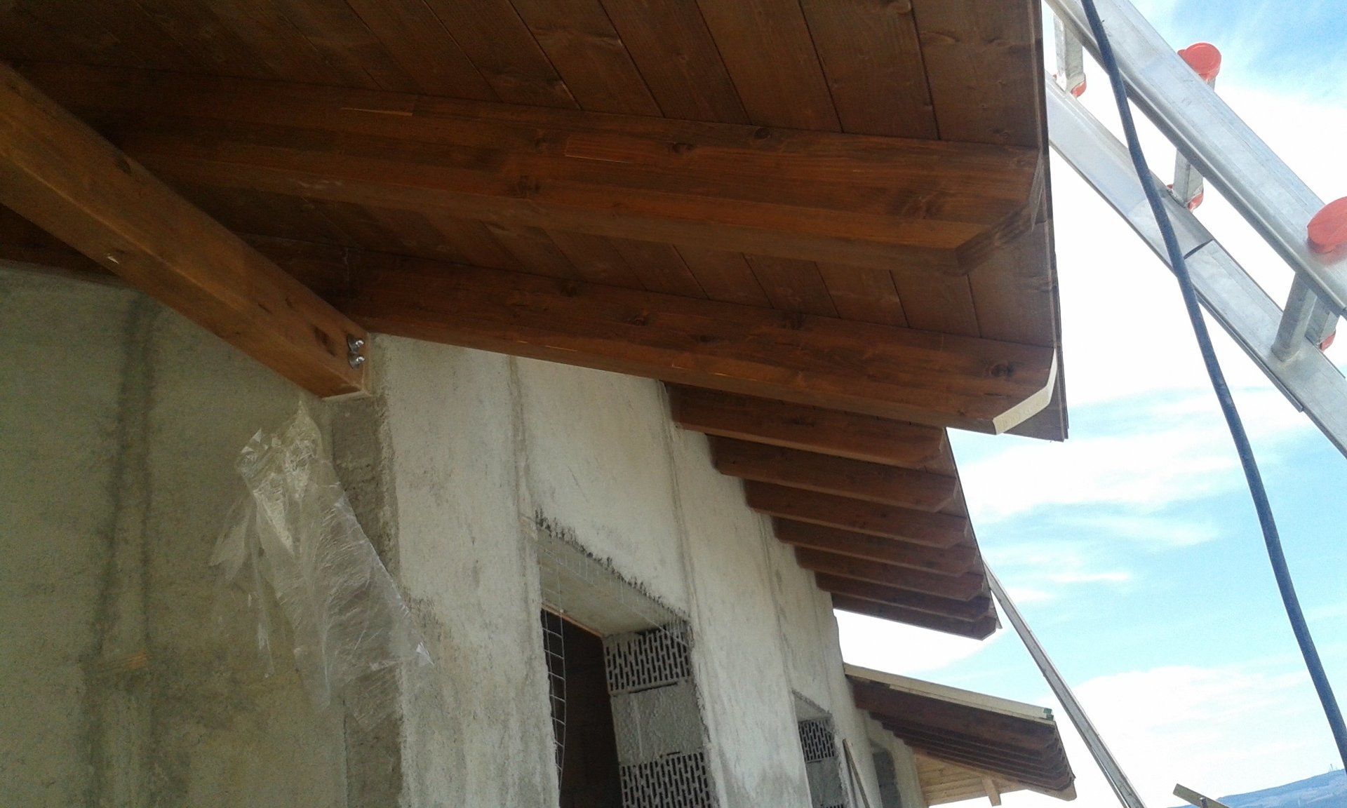 assi perpendicolari per struttura in legno