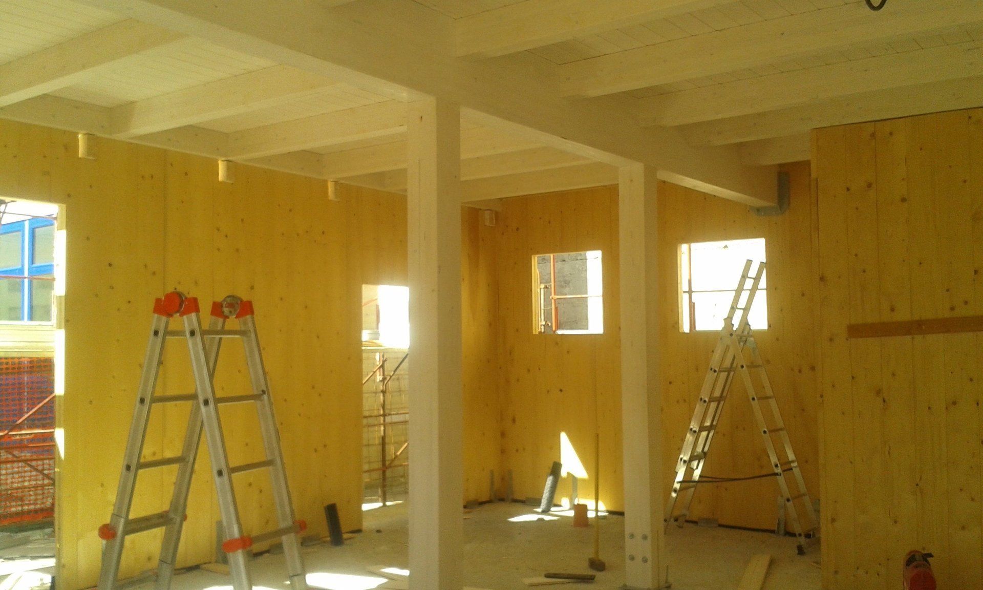 costruzione in legno