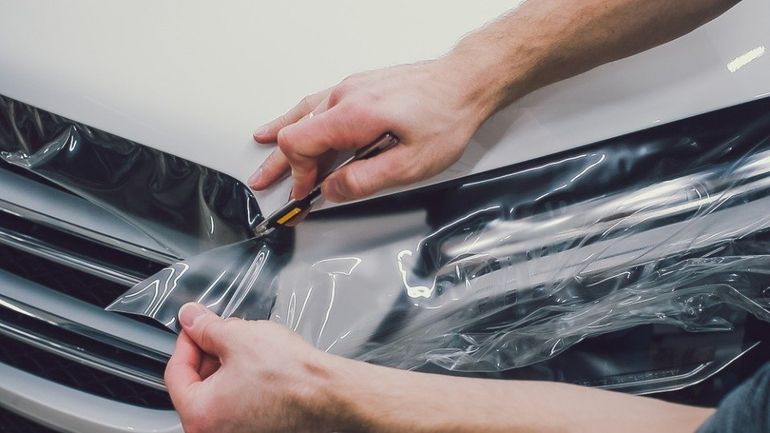 applying paint protection film