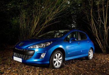 Blue car