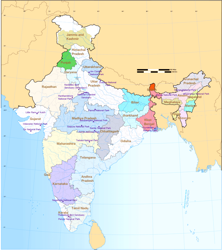 Map of India