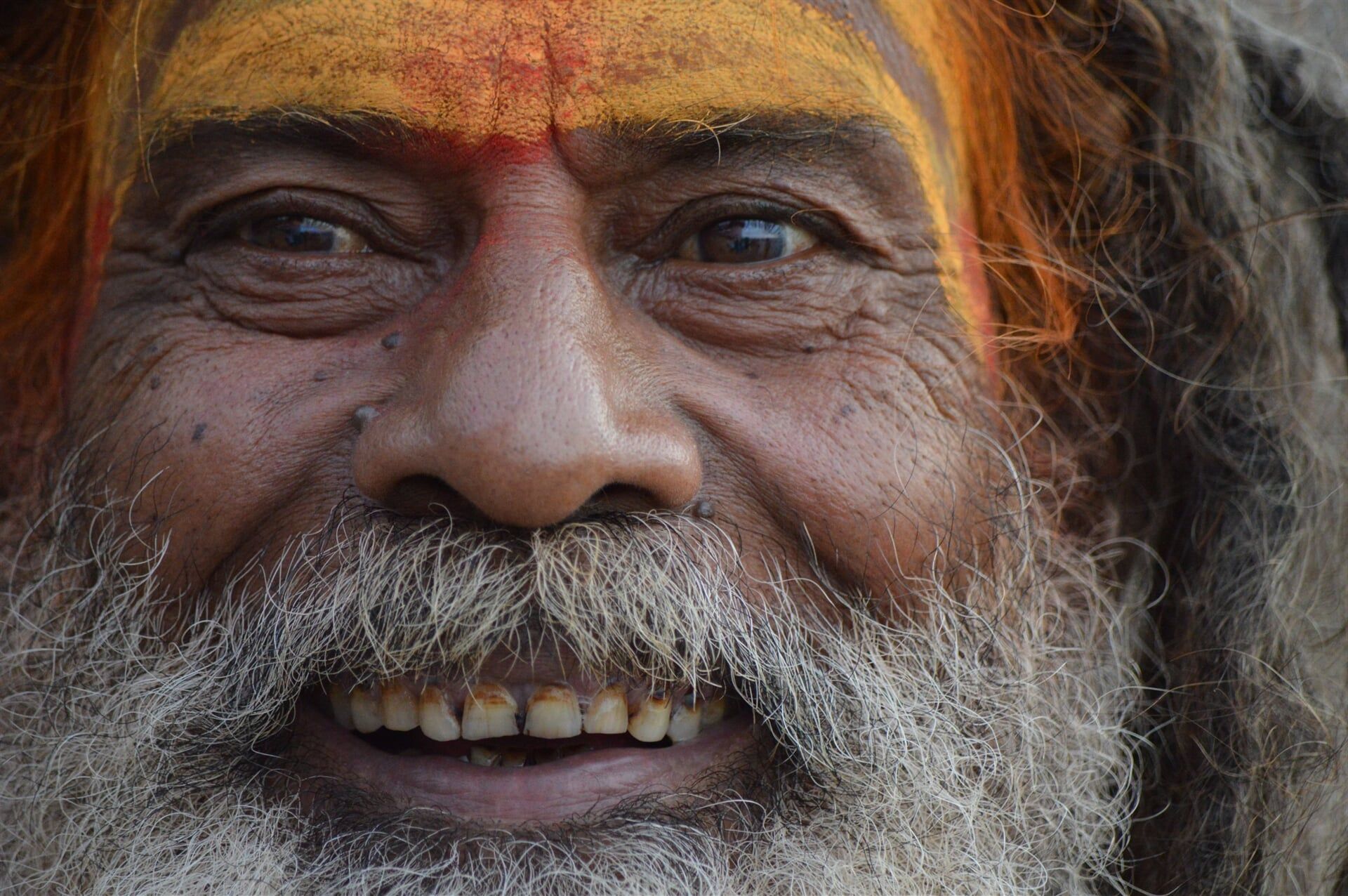 Holy men at Varanasi 5