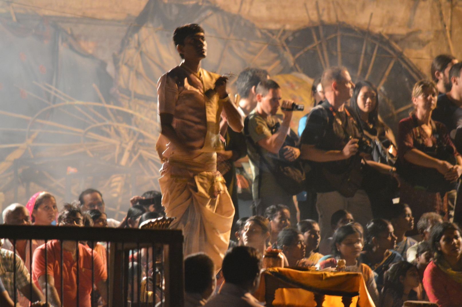 Sandhya arti in Varanasi