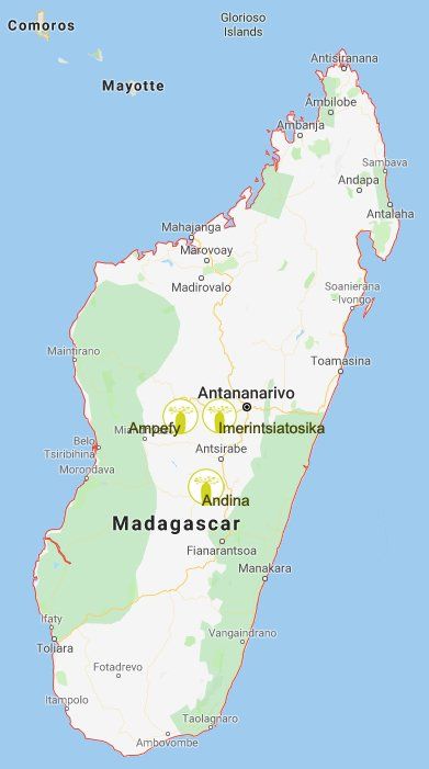 Adama-2 project sites