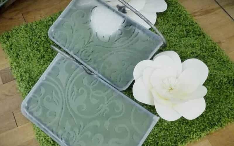 sandblasted glass for outdoors