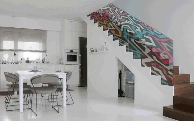 personalised printed glass furnishing accessories