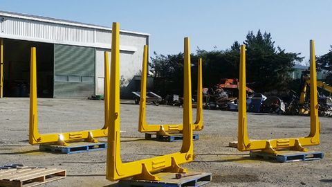 Parts getting dried after paint job
