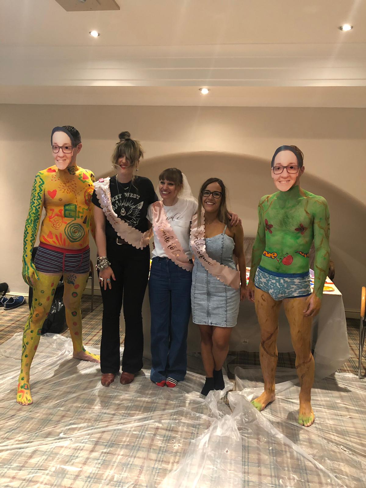 Bringing the art to life – laughter, creativity, and a little close-up fun!