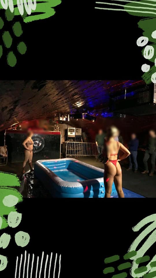 Oil Wrestling Match in Bristol