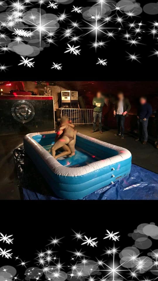 Jelly Wrestling Match in Bristol